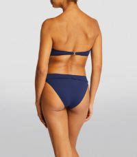 Womens Melissa Odabash Navy Positano Bikini Bottoms Harrods Uk