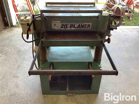 1995 Grizzly 20” Planer BigIron Auctions