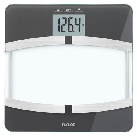 Taylor Precision Products 400 Lb. Capacity Digital Glass Platform Body ...