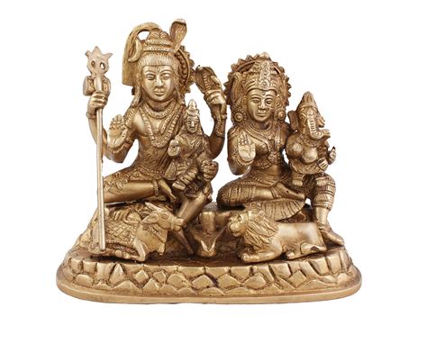 Buy Arihant Craft Hindu God Shiva Parivar Idol Lord Shiva Parvati