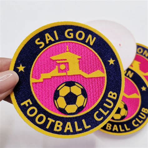 Custom Flock Tatami Sports Patch - Team Club Badge Logo