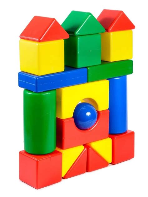 Кубики детские развивающие Green Plast игрушки конструктор 19 деталей ...