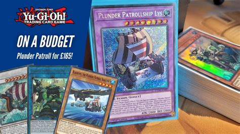 Yu Gi Oh Competitive Budget Deck How To Build Plunder Patroll Youtube