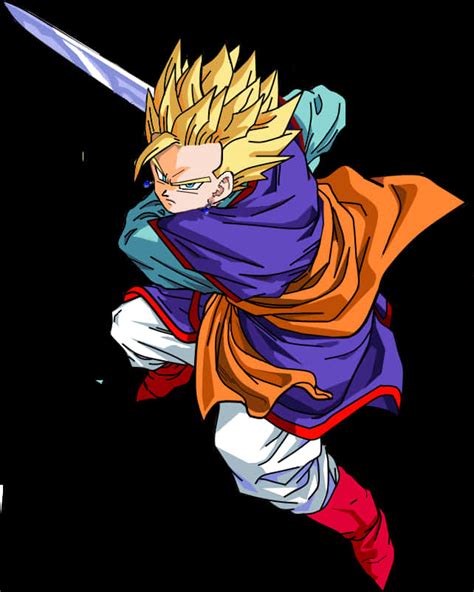 Download Super Saiyan Gohan Action Pose