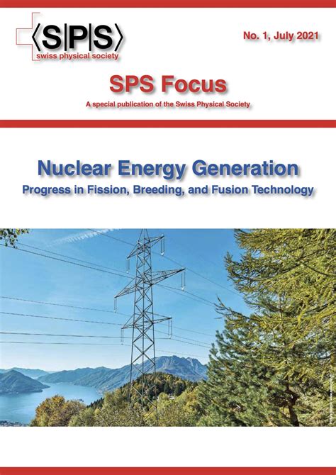 Sps Focus On Nuclear Energy Generation European Physical Society Eps