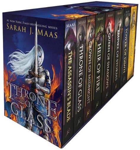 Throne Of Glass Box Set By Sarah J Maas Paperback 9781547603930 Buy Online At The Nile