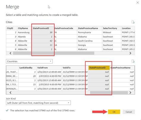 Merging Queries Analytics With Power BI Desktop