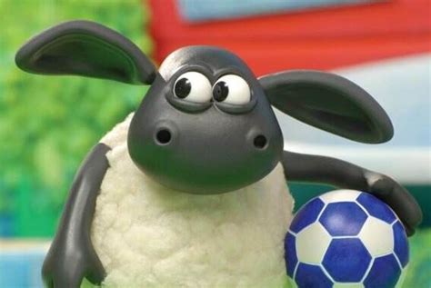 Football Shaun The Sheep Wallace And Gromit Characters Cartoon Tv Shows