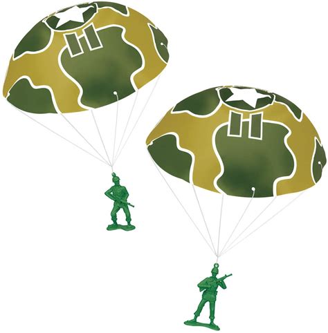 Toy Story 3 Green Army Men With Parachutes