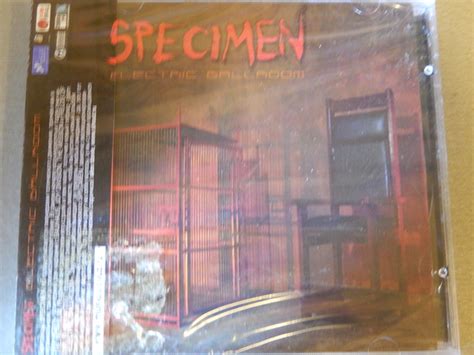 Specimen Electric Ballroom 2008 Cd Discogs