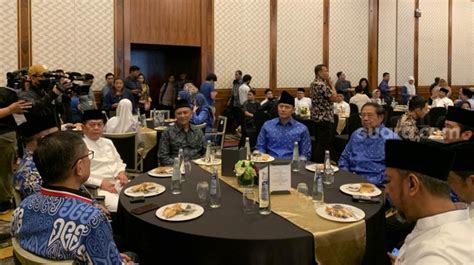 Demokrat Gelar Acara Buka Bersama Di Jaksel Ahy Dan Sby Hadir Pakai