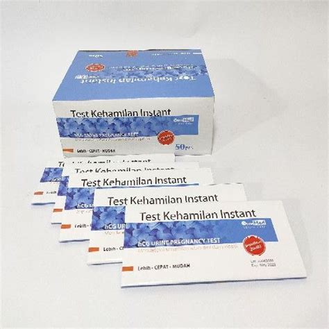 Jual Tespek Tes Kehamilan Tes Hamil Instan Onemed Strips Test Pack