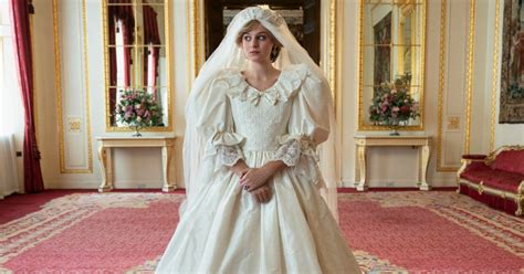 How Princess Diana’s wedding dress was recreated for The Crown