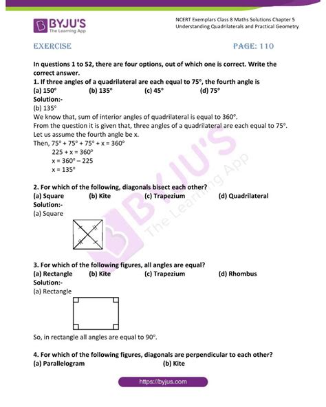 Ncert Exemplar Class 8 Maths Solutions Chapter 5 Understanding