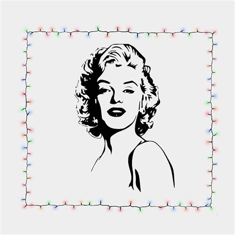 Marilyn Monroe Svg Laser Cutting Files For Cnc Layered Files Svg Cricut