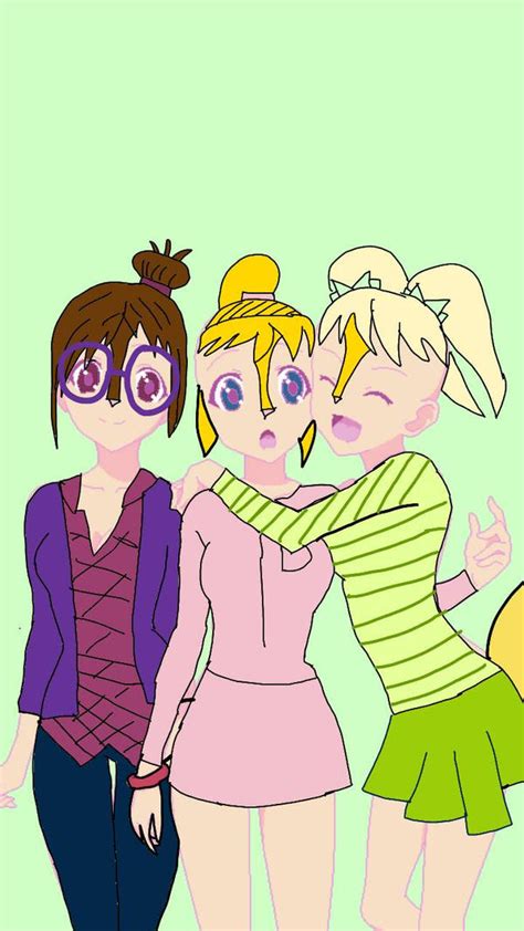 the chipettes anime by BellaChipette on DeviantArt