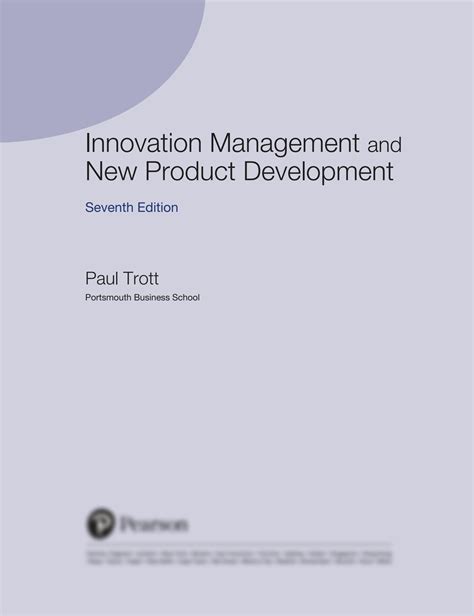 SOLUTION Paul Trott Innovation Management And New Product Development