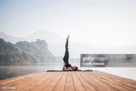 Supine Yoga Poses Photos and Premium High Res Pictures - Getty Images