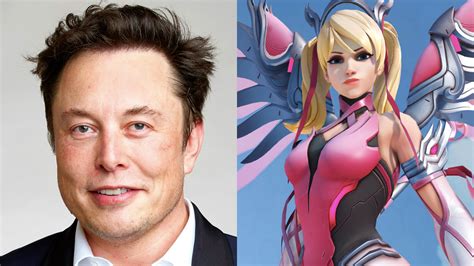 Elon Musk Shares Photo Of Overwatch Mercy Cosplay He Had Amber Heard