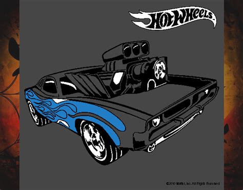 Dibujo De Hot Wheels Pintado Por En Dibujos Net El D A A The Best