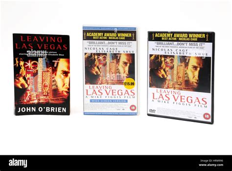 Leaving Las Vegas By John O'Brien Book, Video And DVD Stock Photo - Alamy