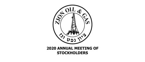 Zion Oil And Gas Inc Video 2020 Zion Oil And Gas Annual Meeting Of