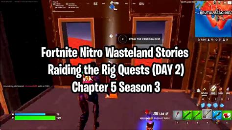 Where And How To Complete Raiding The Rig Quests All Nitro Wasteland