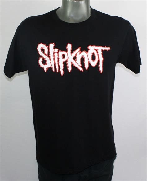 Slipknot Officially Licensed Spell Out Logo Black R Gem