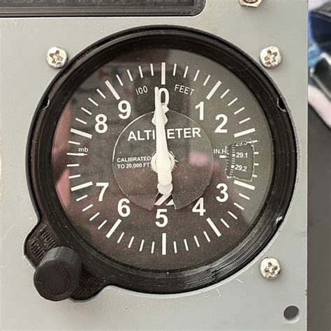 Altimeter (Kit or Assembled) – Captain Bob Flight Simulation