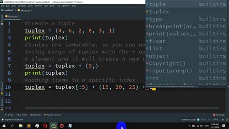 How To Add An Item In A Tuple In Python Youtube 0 Hot Sex Picture