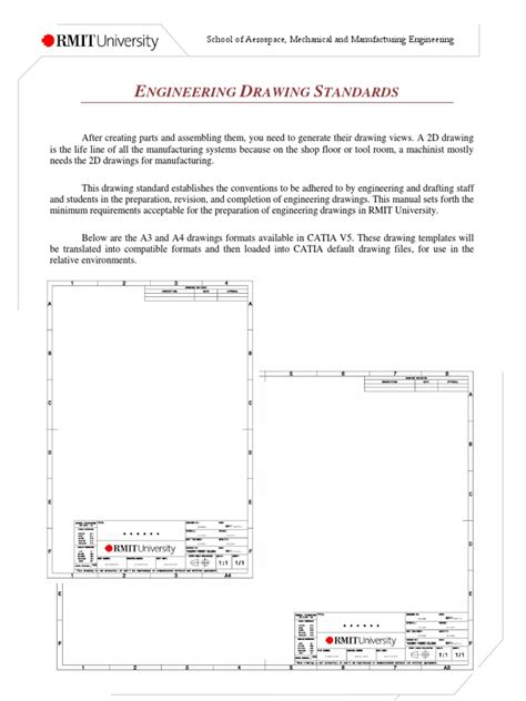 Drawing Standards | PDF | Production And Manufacturing | Engineering