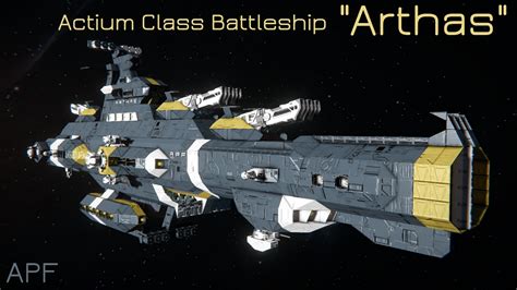 Space Engineers on Twitter: "APF Arthas Artillery Battleship by ...