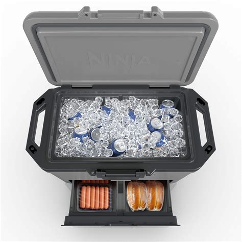 Ninja FrostVault™ 50-Quart Portable Hard Cooler with DryChill™ Drawer