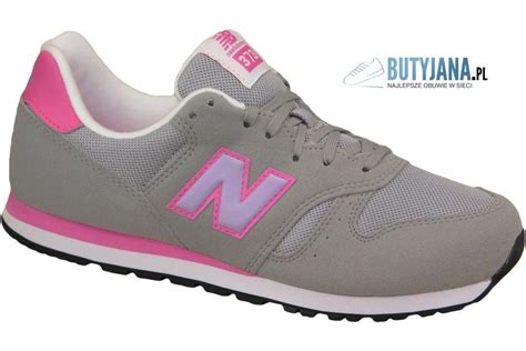 Buty sportowe damskie New Balance KJ373FLY Grey Pink już w