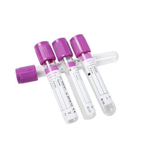 China Edta Medical Vacuum Micro Blood Specimen Collection Tubes