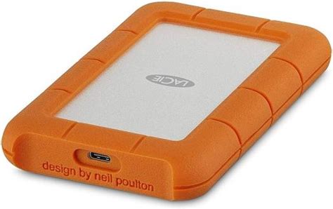 LaCie 1TB Rugged USB 3 1 Gen 1 Type C External Hard Drive Up To 130 MB