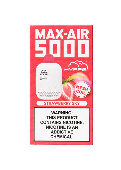 hyppe max air  strawberry sky getpop