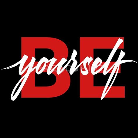 'Be Yourself' Unisex Premium T-Shirt | Spreadshirt | T shirt logo design, Shirt logo design ...