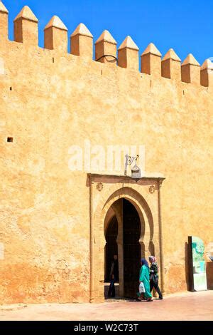 City Walls Oudaia Kasbah Rabat Morocco North Africa Stock Photo Alamy