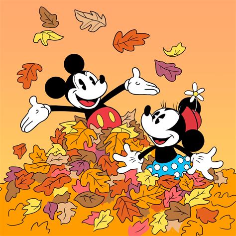 Disney On Twitter Leaf It To Mickey Mouse And Minnie Mouse To Make