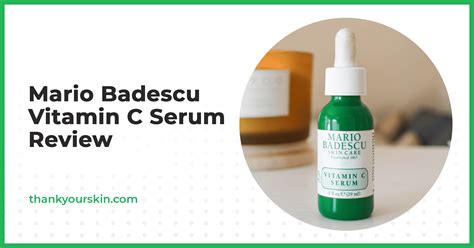 Mario Badescu Vitamin C Serum Review