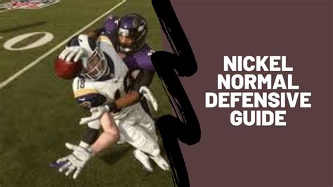 Complete Guide To Dominating With The Nickel Normal Defense In Madden