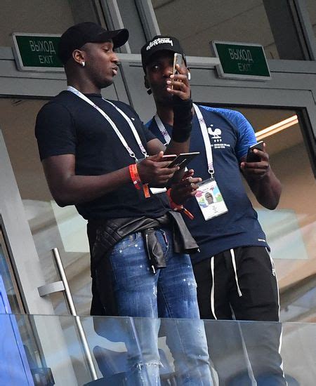 Paul Pogba S Family During Fifa Editorial Stock Photo - Stock Image ...