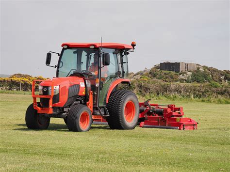 Kubotas Compact Tractors Used At RAF Valley GreenKeeping Magazine