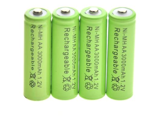 Una Pila Batería Recargable Aa 3000mah Ni mh 1 2v Mercado Libre