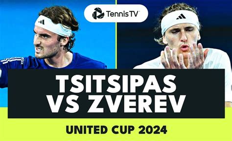 ENTERTAINING Stefanos Tsitsipas vs Alexander Zverev Highlights | United Cup 2024 - VCP Tennis