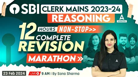 Sbi Clerk Mains Reasoning Marathon Sbi Clerk Mains Marathon By