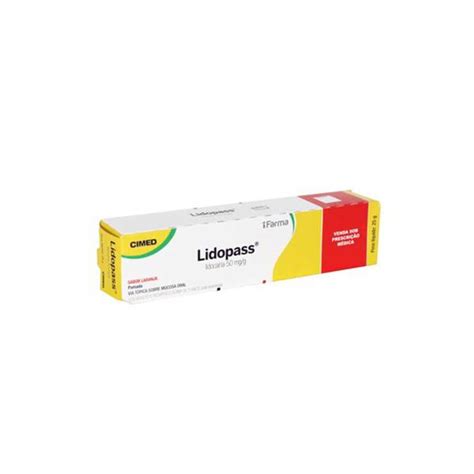 Para Que Serve A Pomada Lidopass - Lidopass Lidocaína Pomada 50mg x 15g - Cimed - Farmadon - La Farmacia ...
