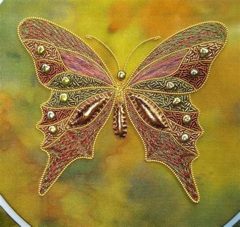 Bush Butterfly ALISON COLE EMBROIDERY