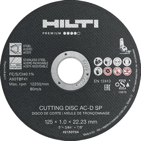 SP Metal Cutting Discs Abrasives Hilti Australia